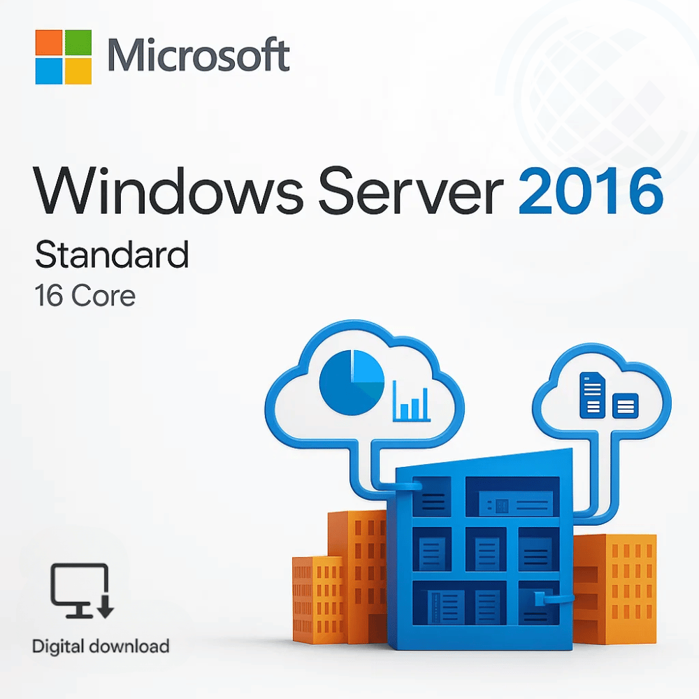 Microsoft Windows Server 2016 Standard 16 Núcleos