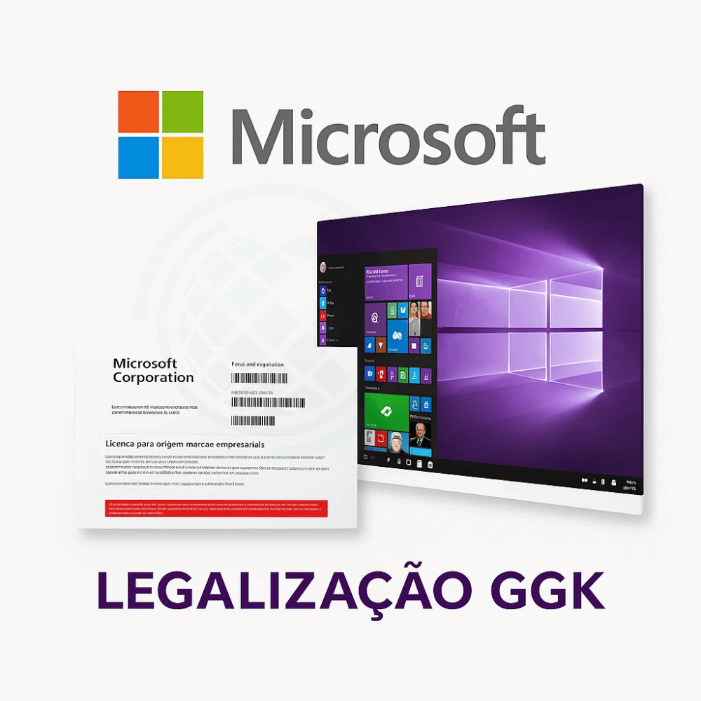 Microsoft Windows 10 Pro GGK-Legalização