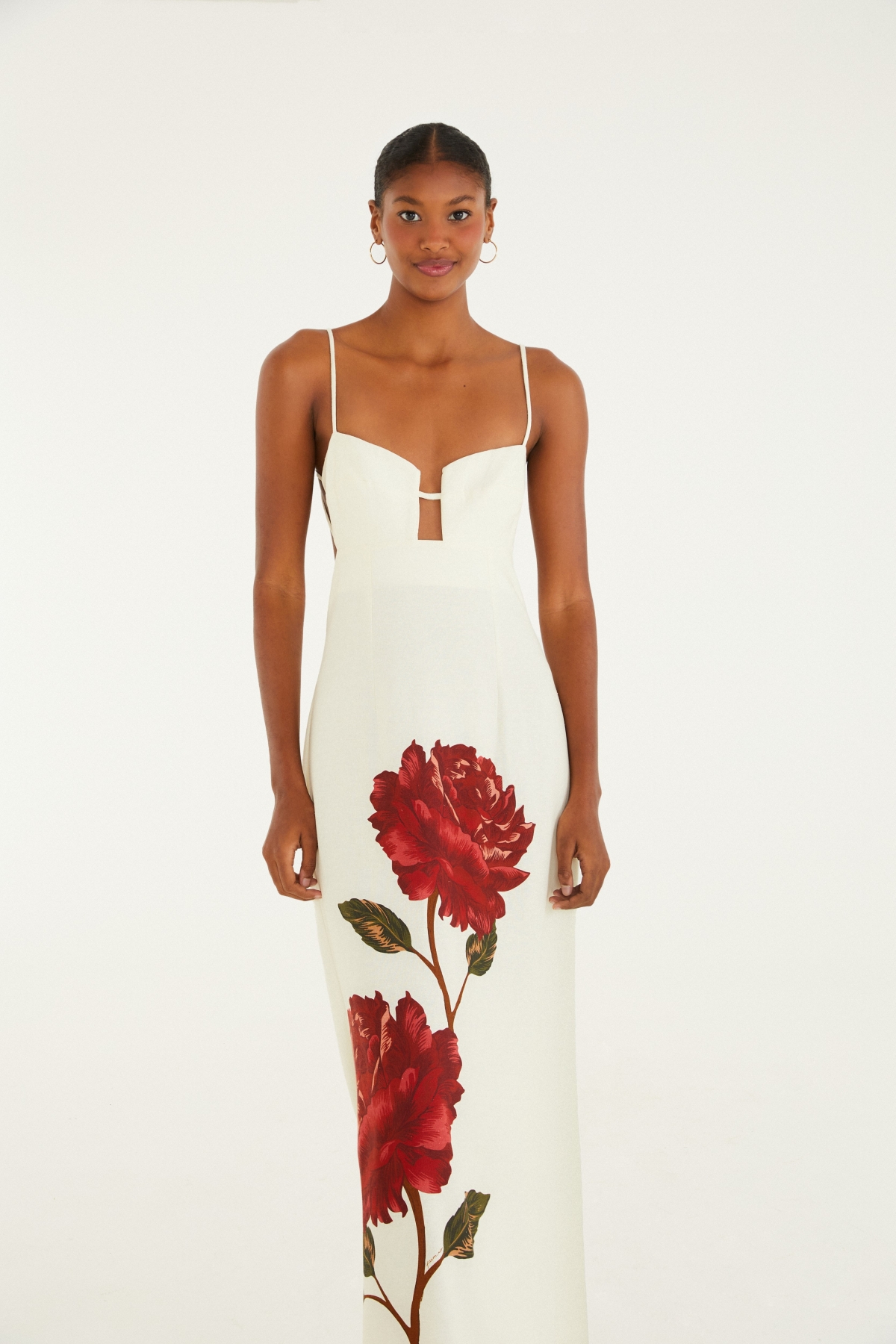VESTIDO CROPPED FLOR ROSALIA