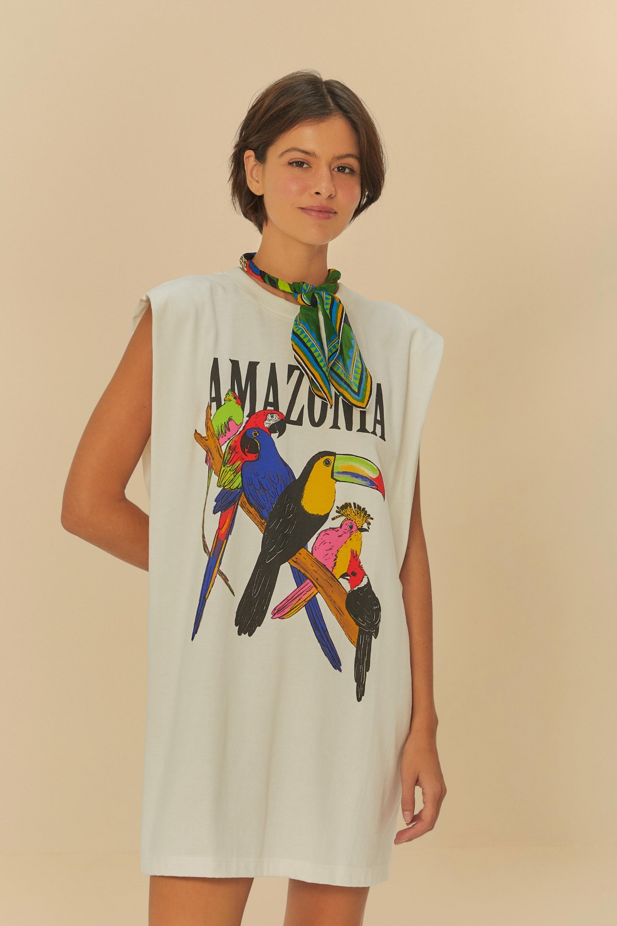 VESTIDO CURTO AMAZONIA