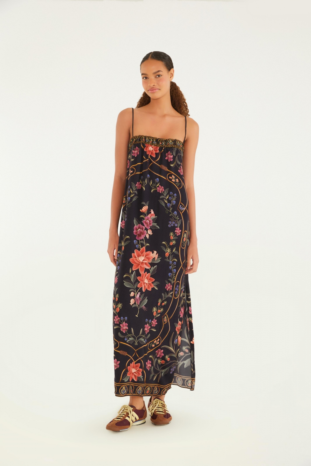 VESTIDO CROPPED FLORAL BELLE