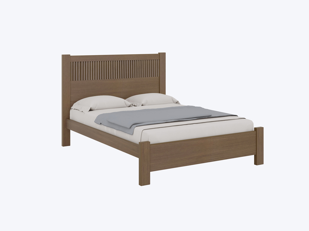 Cama Casal Ripado Primícia Plus 100% MDF - D Doro