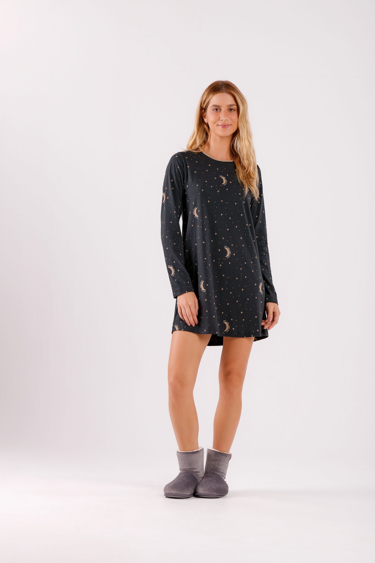 CAMISOLA MANGA LONGA LUA - COR COM AMOR