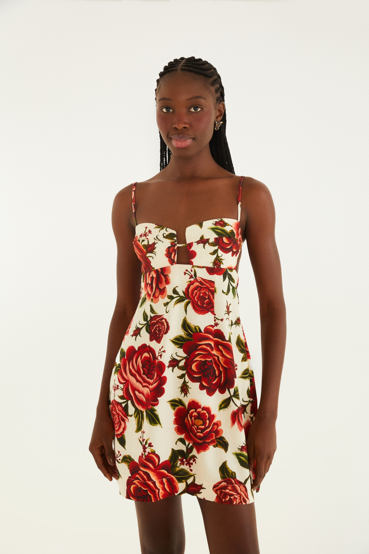 VESTIDO ROSALIA CORRIDO