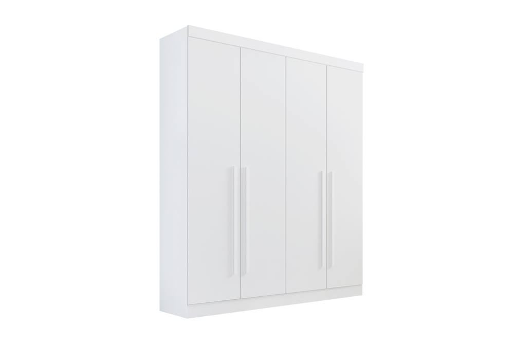 Guarda-Roupa Da Vinci Plus 4 Portas 3 Gavetas com pés - D Doro