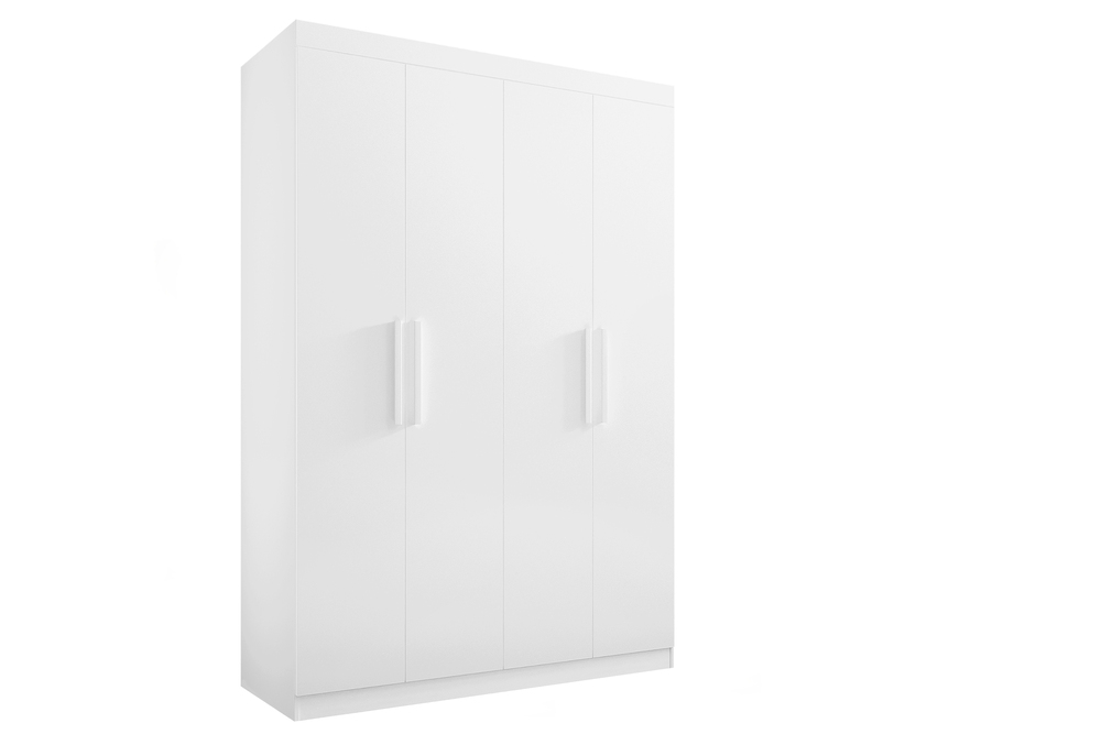 Guarda Roupa 4 Portas 3 Gavetas com pés Colibri Plus - D Doro