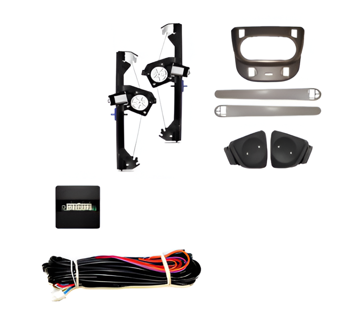 KIT VIDRO ELETRICO UNO NOVO 2011/2019 4PTS.DIANT.SENSORIZADO