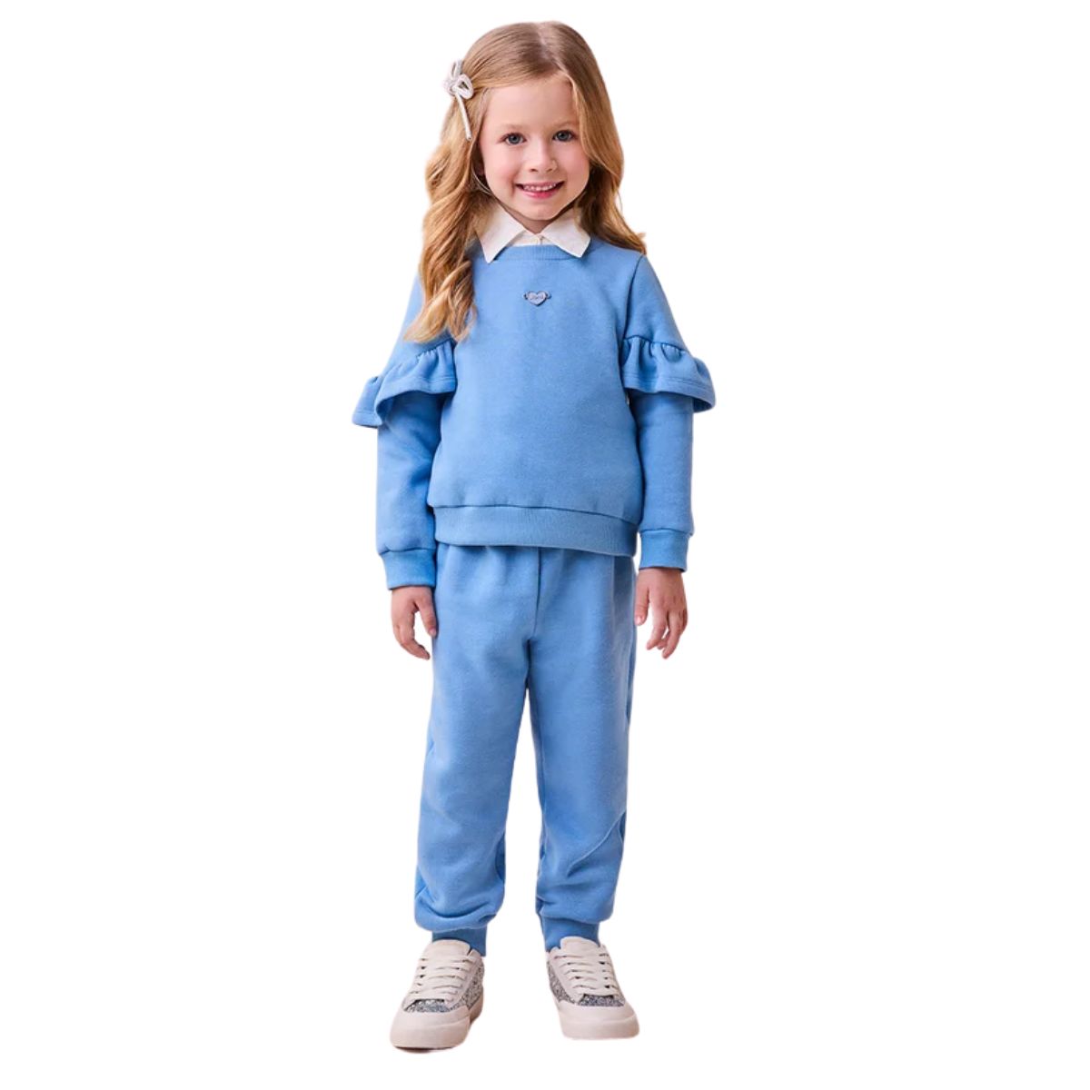 Conjunto Momi Mini Moletom Azul J6467