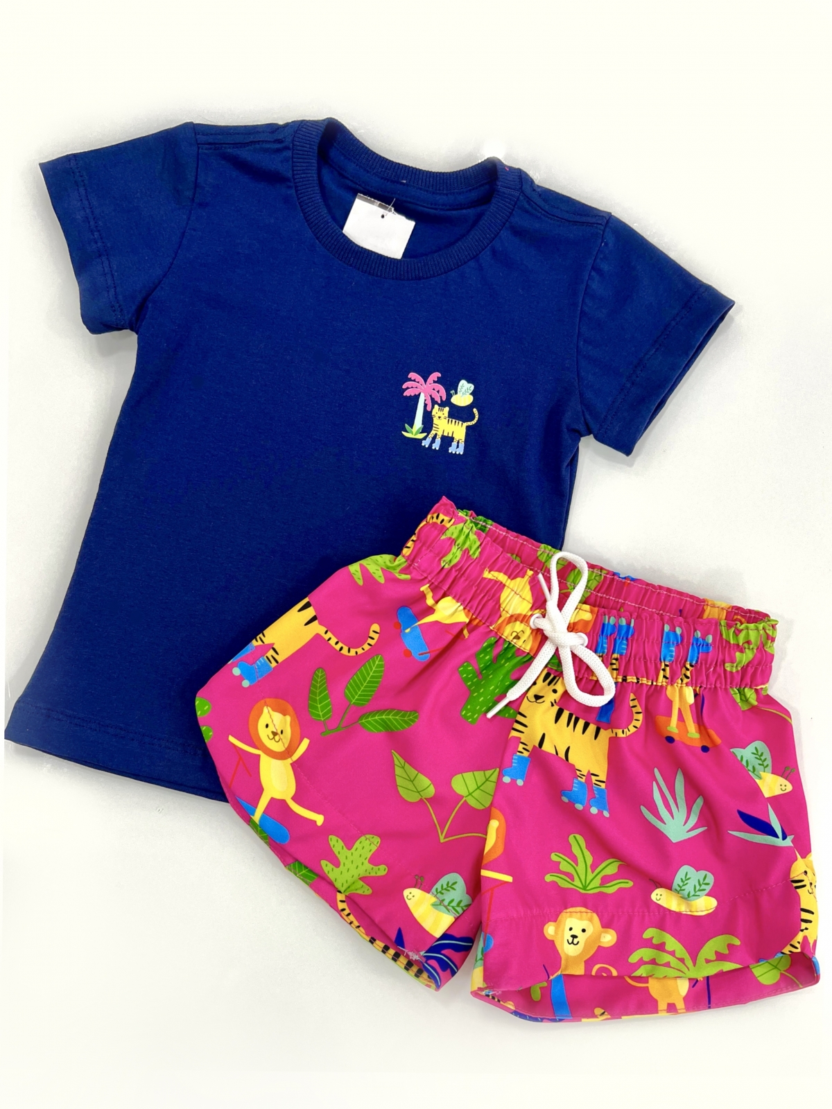 Conjunto T-shirt Azul Marinho