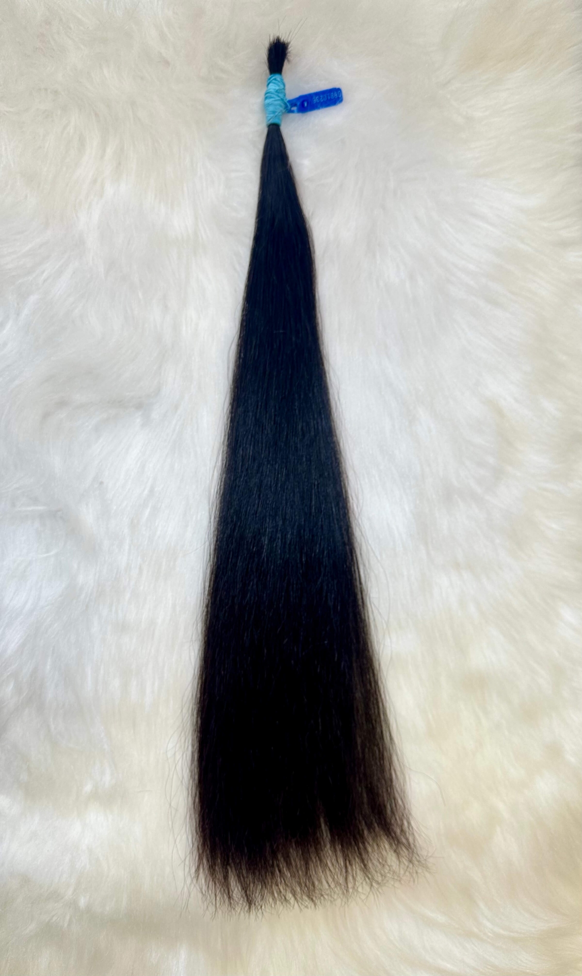 Cabelo Brasileiro Liso Castanho 65 CM 42 Gramas