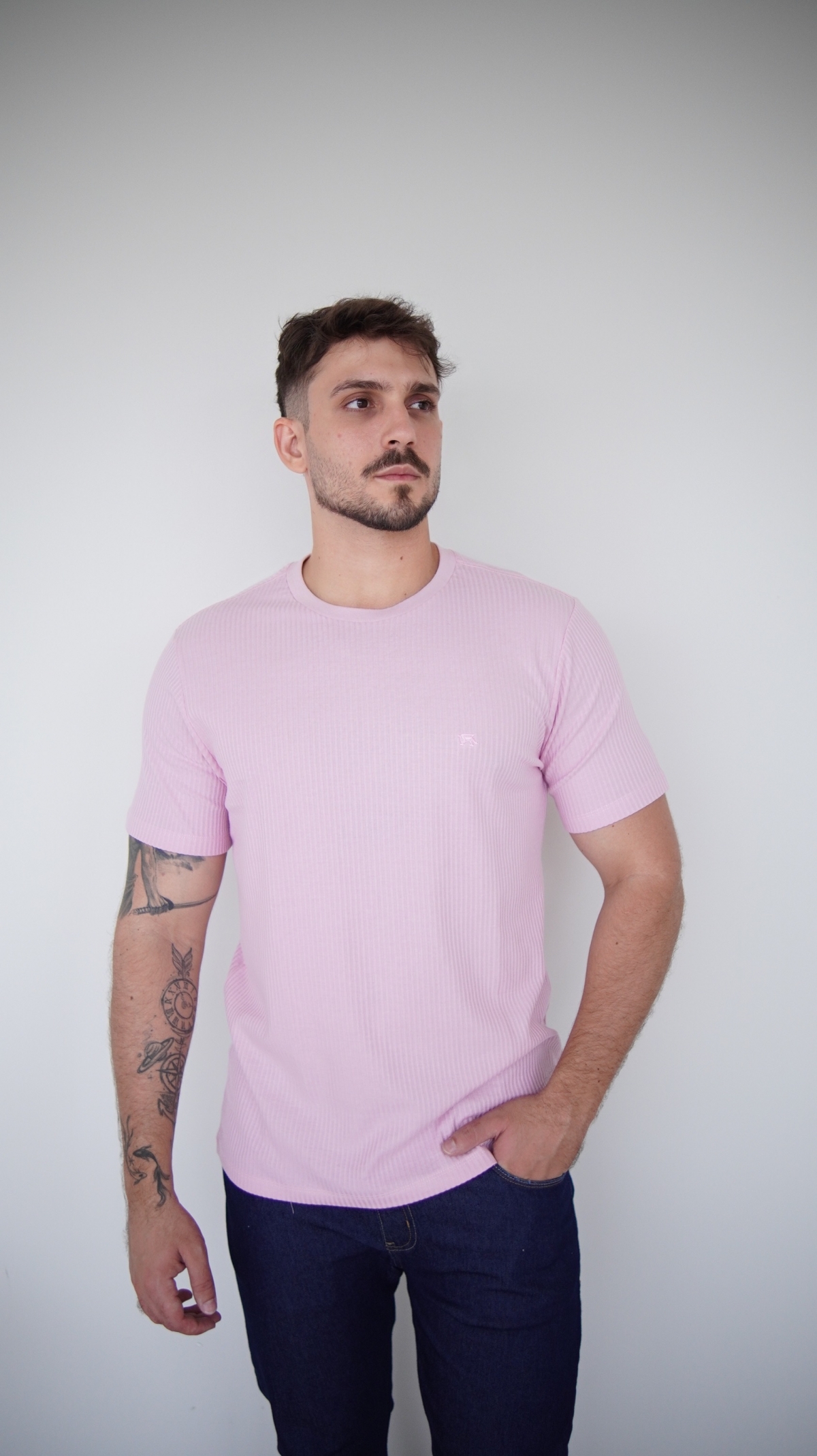 Camiseta Básica Griffo Essencial Texturizada