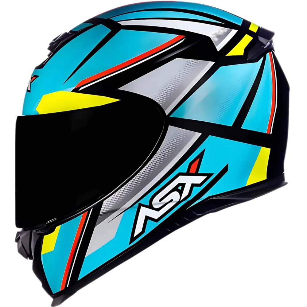 Capacete Asx | Eagle Explorer | Brilho Preto | Azul | Branco