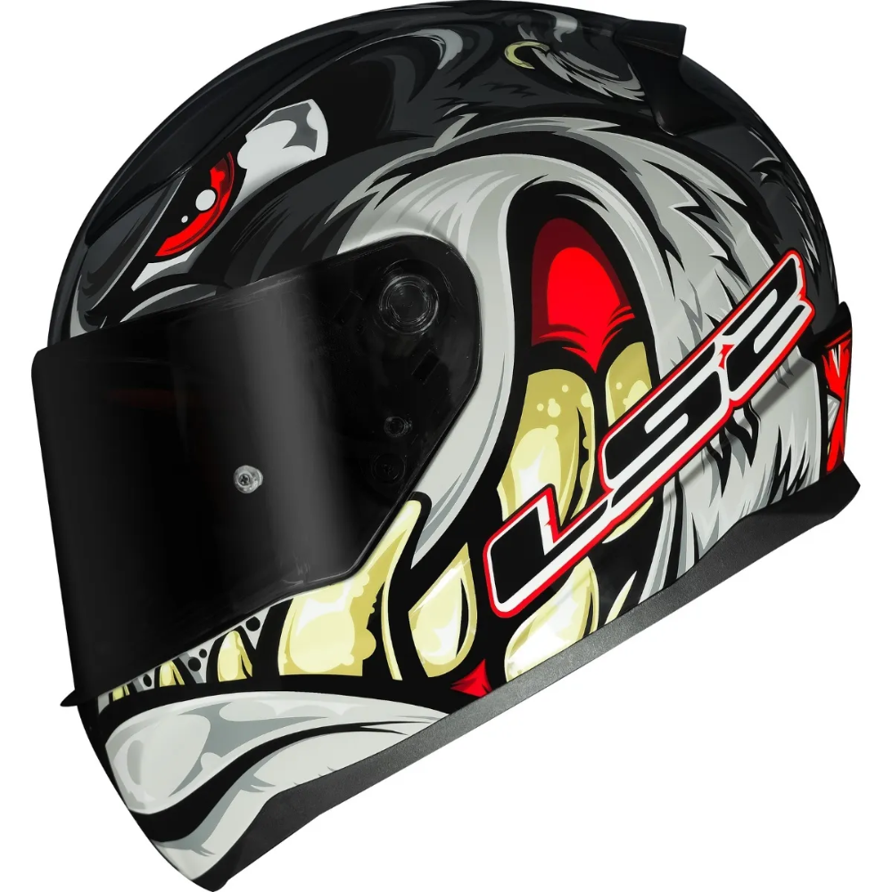 Capacete LS2 | FF353 | Rapid Spox | Grey | Red