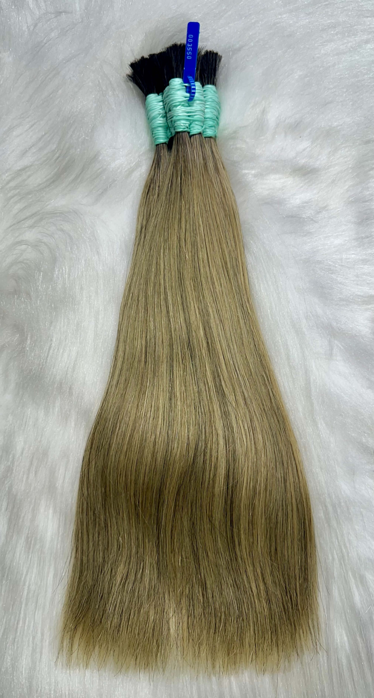 Cabelo Brasileiro Loiro Mesclado Liso 45 CM