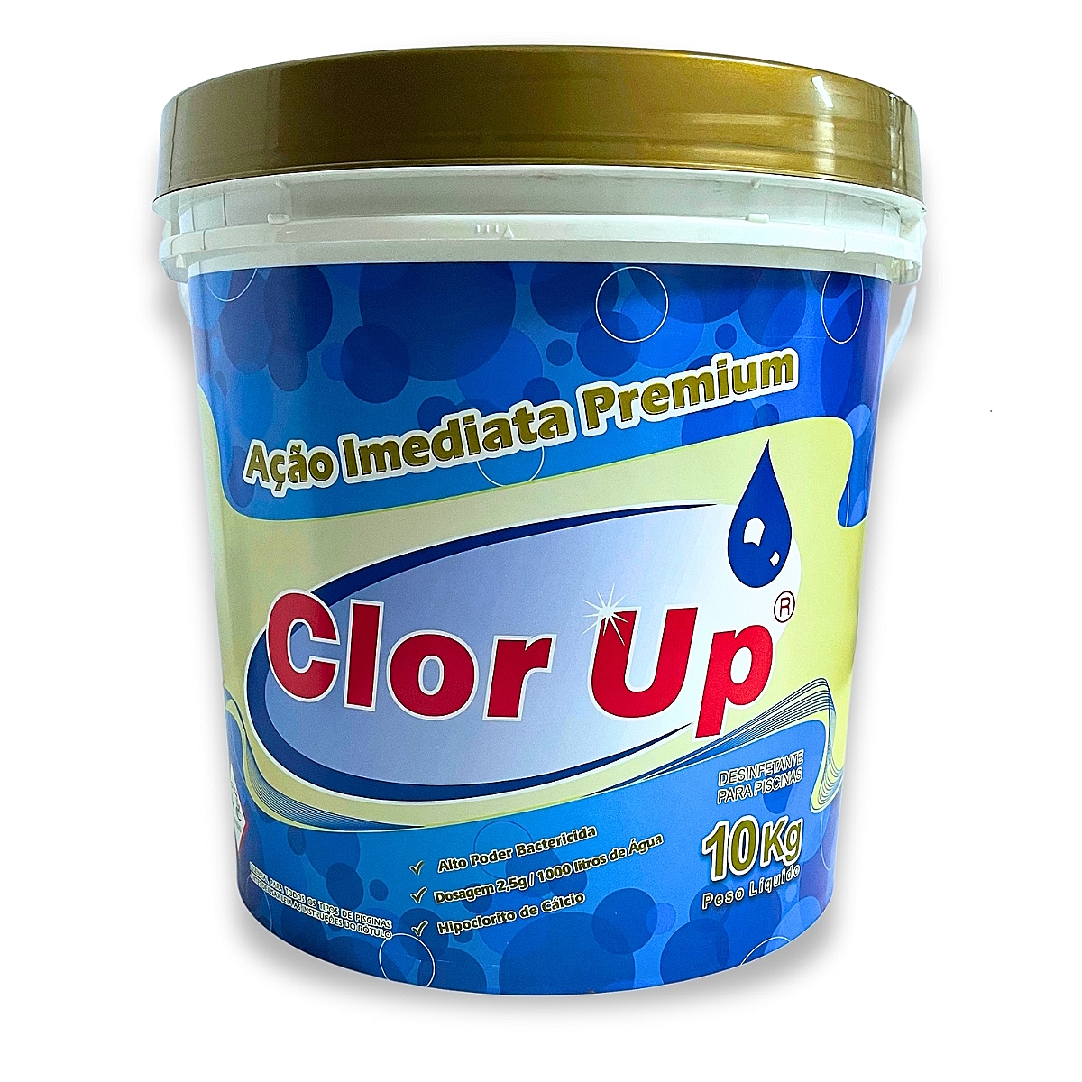 Cloro Granulado Clorup para Piscina Ação Imediata Premium 65% Cloro Ativo 