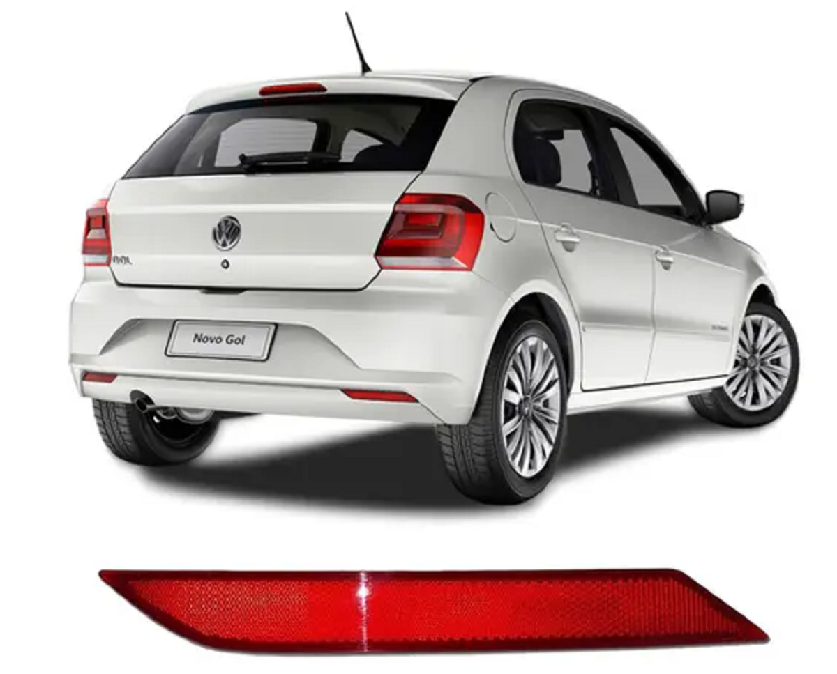 Lente Refletor P/choque Traseiro Gol G7 2018 A 2020 Direito