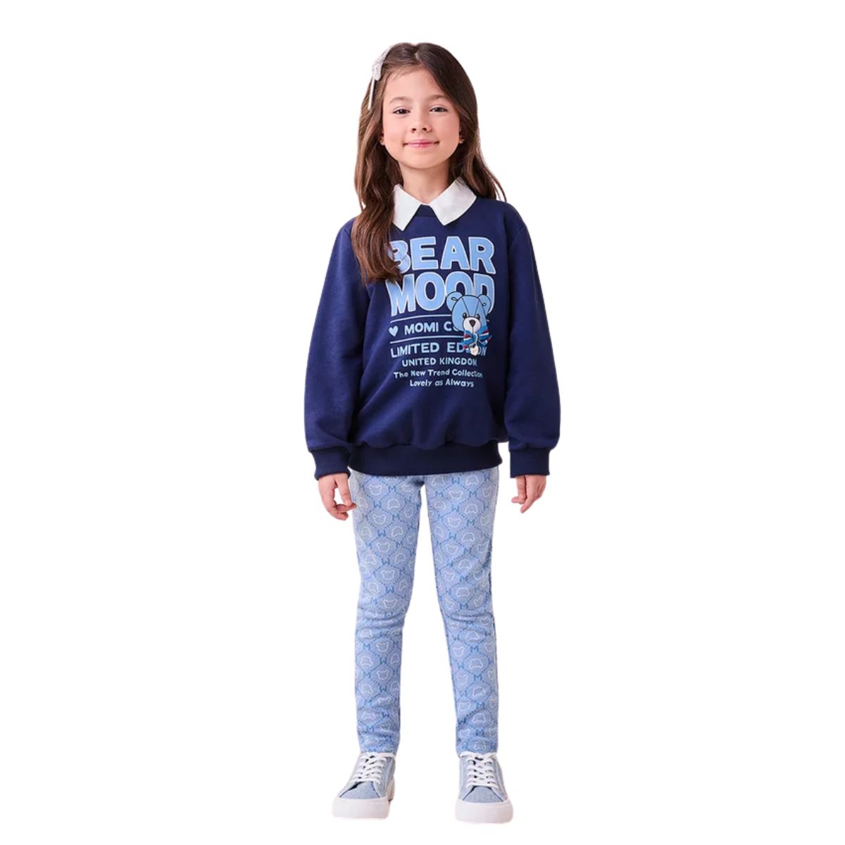 Conjunto Momi Urso Azul Marinho H6510