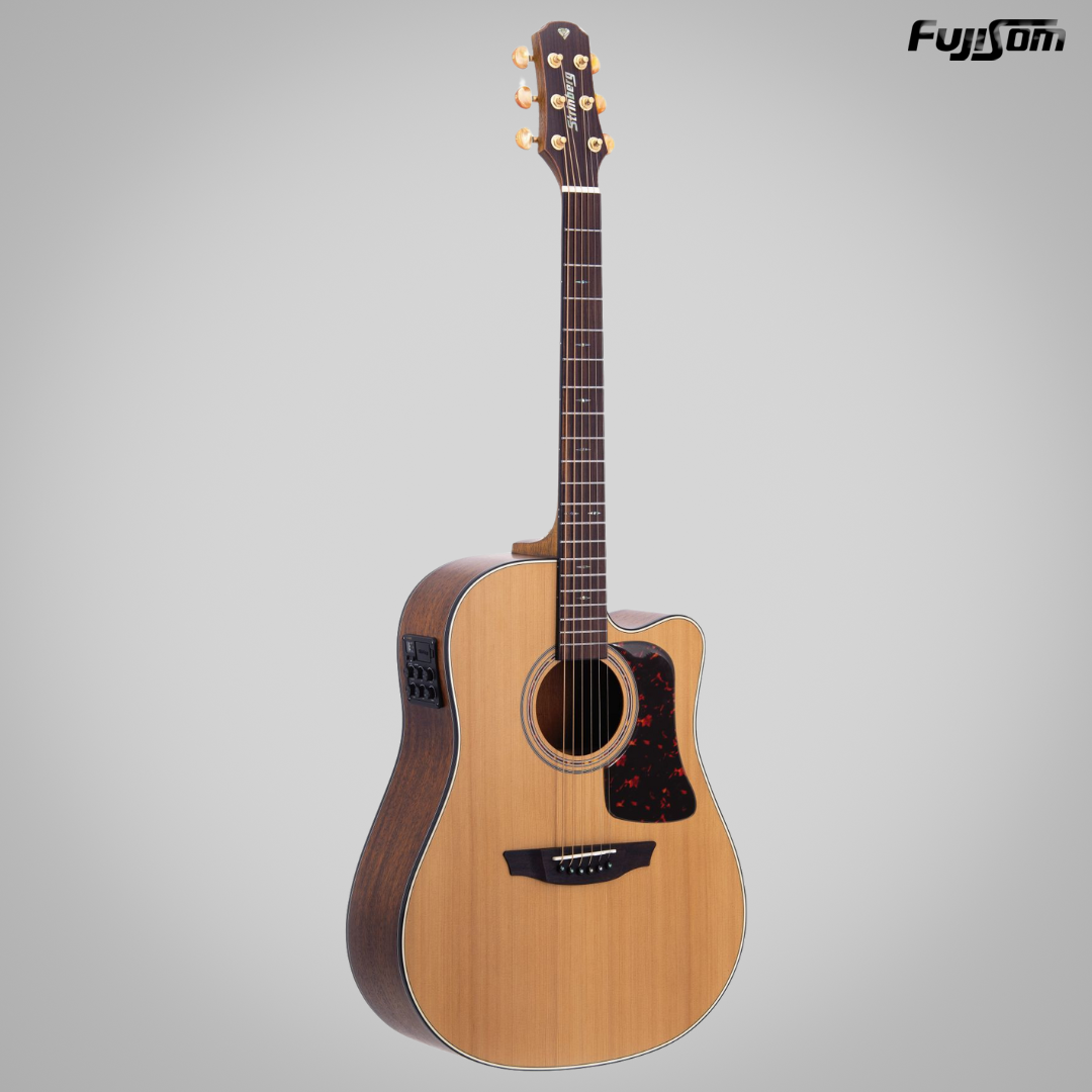 VIOLAO STRINBERG DIAMOND AÇO FOLK DD-6SC NT SATIN