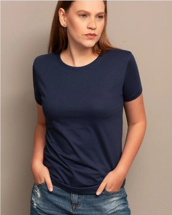 ?Camisa Feminina Azul 