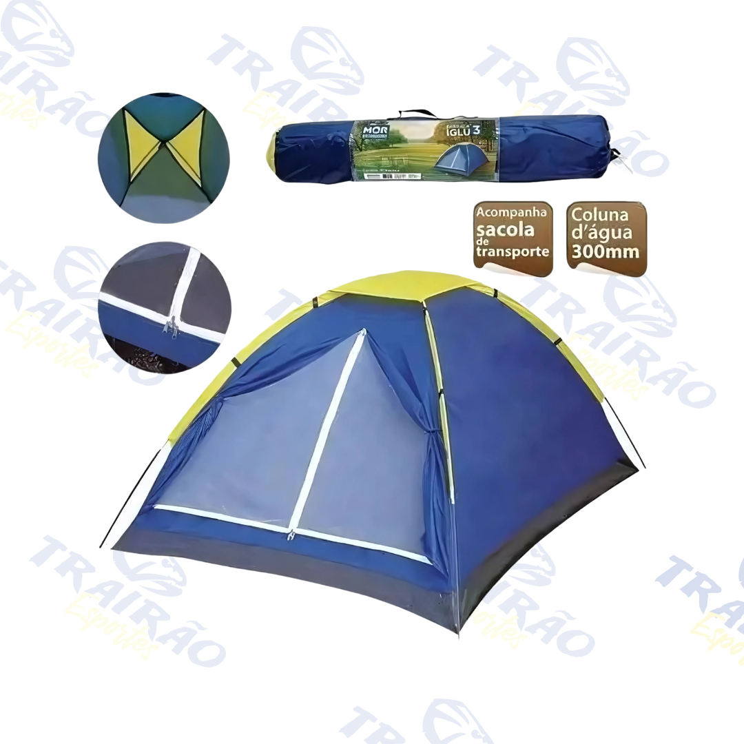 BARRACA IGLU MOR 2x3 PESSOAS 