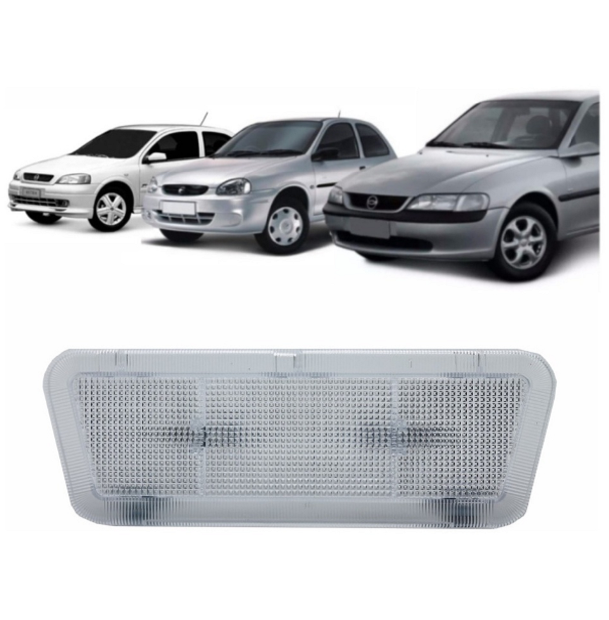 Lanterna Teto Corsa/Vectra/Astra - Cristal 