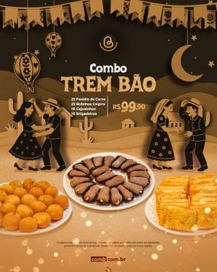 COMBO TREM BÃO