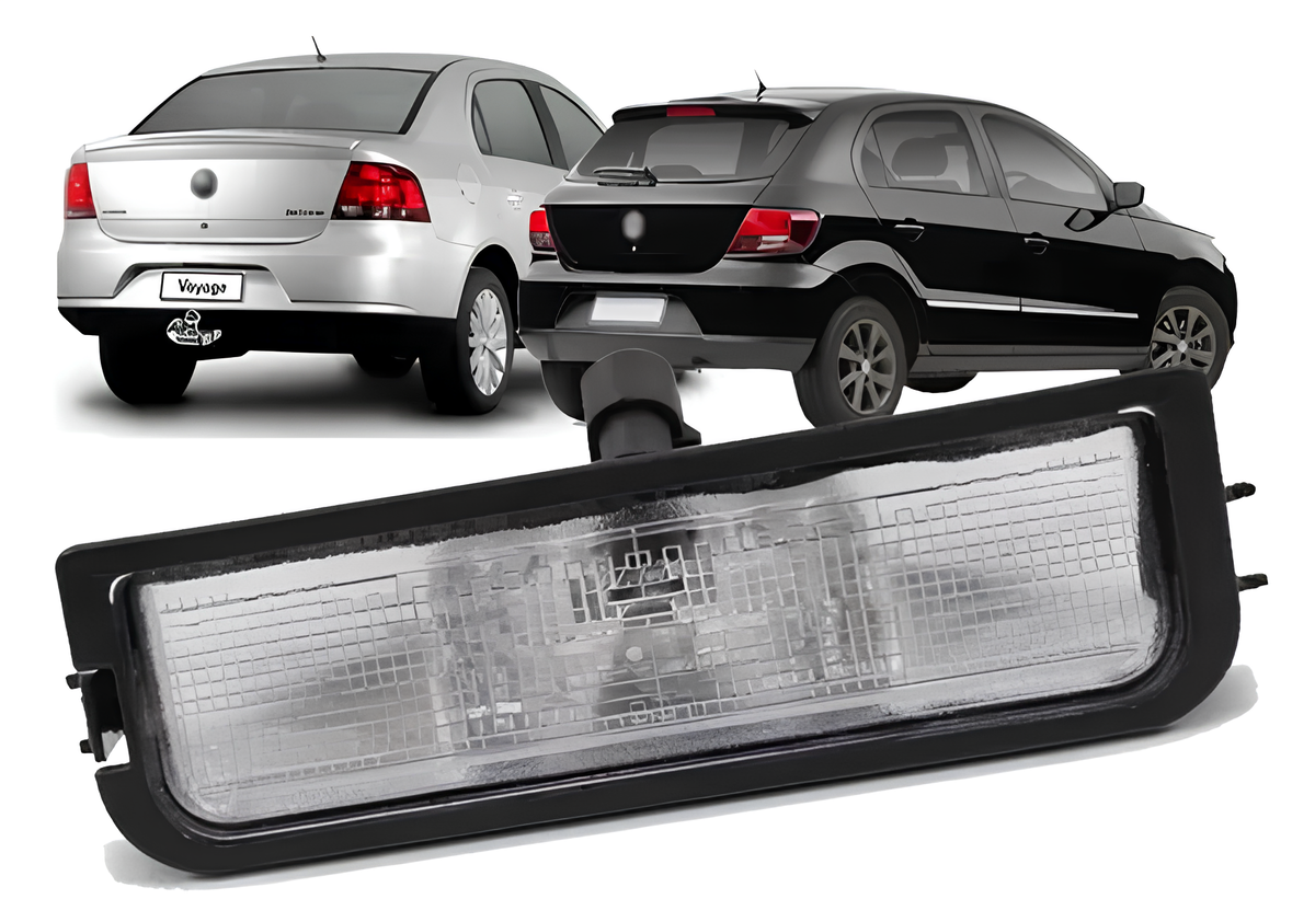 LANTERNA PLACA GOL GV/ VOYAGE 2009 A 2015 COM SOQUETE 