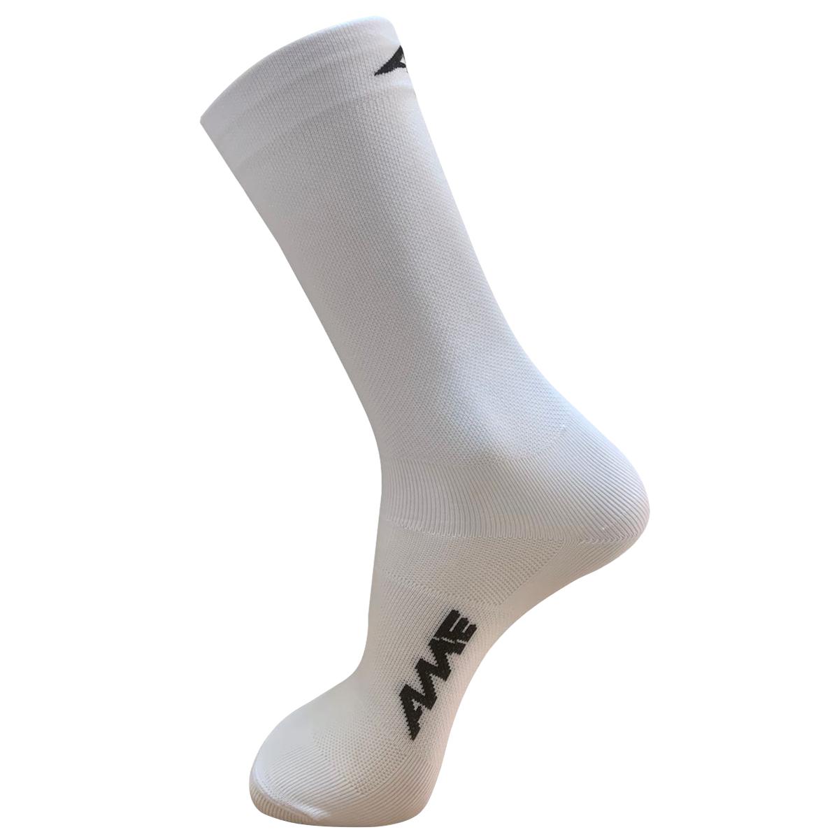 Meia de Ciclismo Ame Sports Lisa- Branca