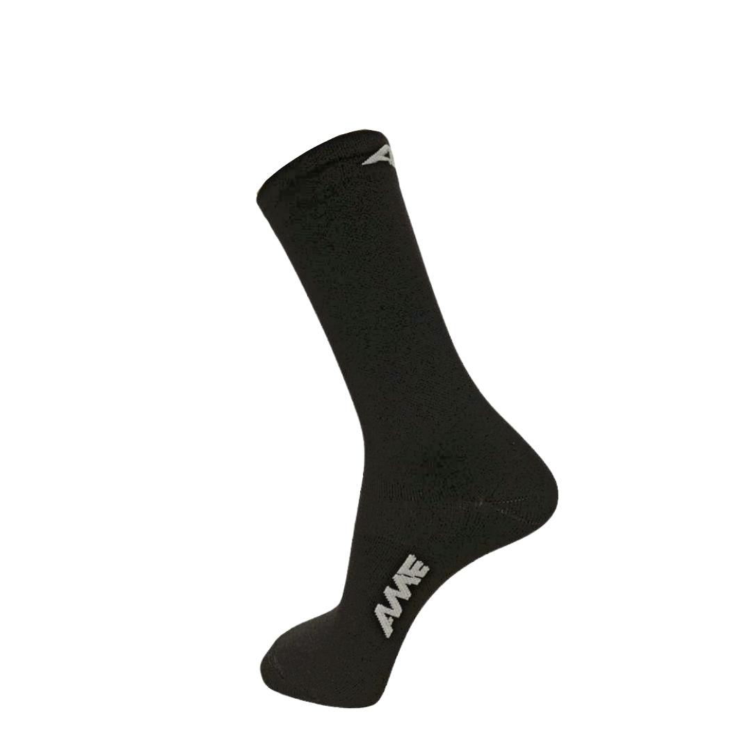 Meia de Ciclismo Ame Sports Lisa- Preta