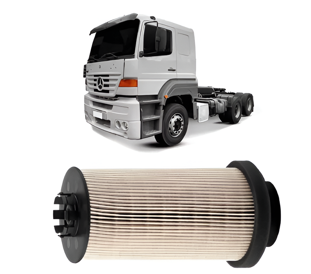 FILTRO DE COMBUSTIVEL MERCEDES AXOR 1935/1938/2346/4844