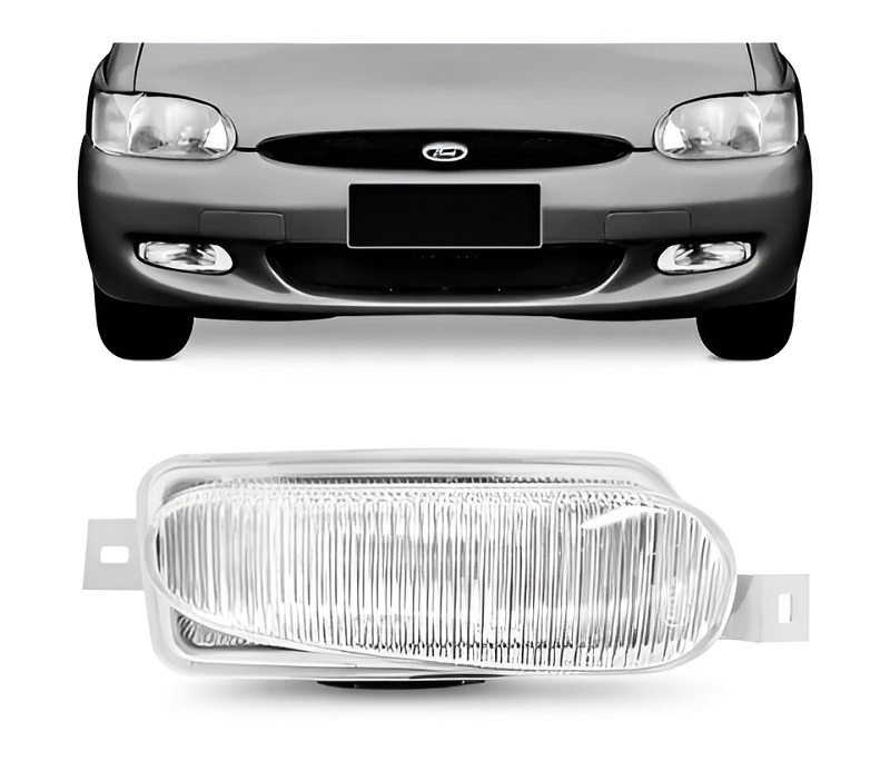 FAROL AUXILIAR ESCORT ZETEC LADO DIREITO 1997 ATE 2002