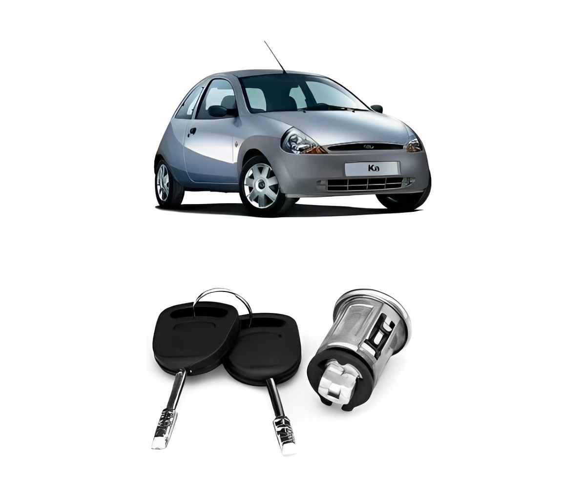 CILINDRO IGNICAO KA/ FIESTA/ COURRIER COM CHAVE (UNIVERSAL)