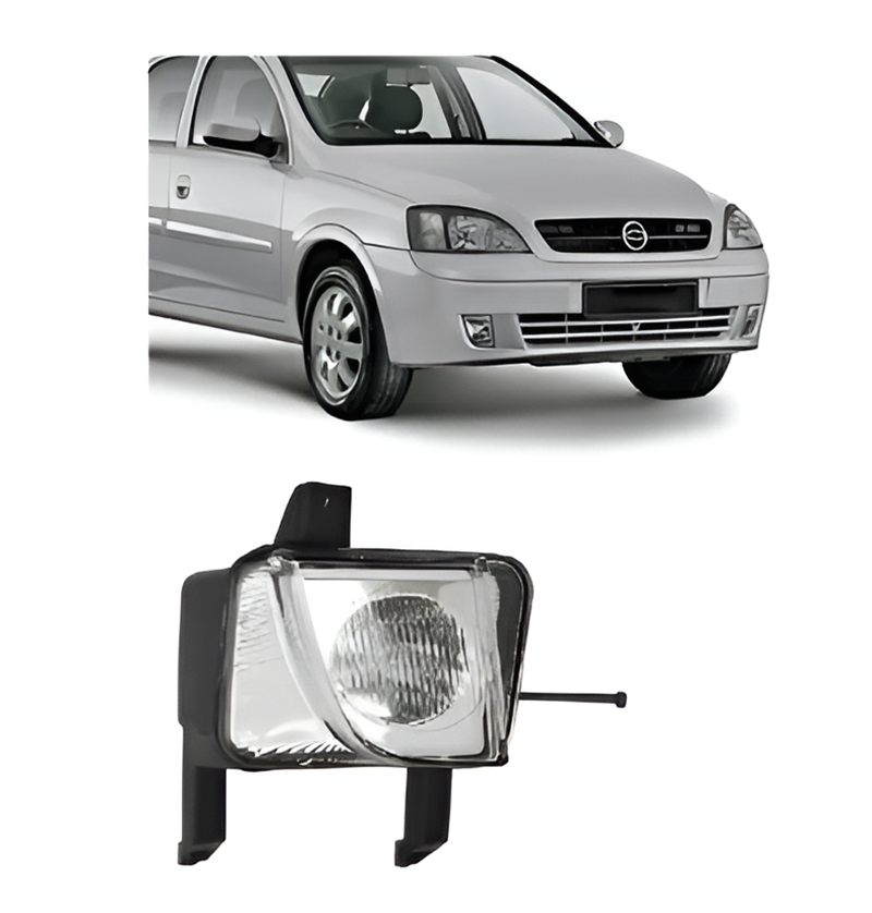 FAROL AUXILIAR CORSA MONTANA LADO DIREITO 2003 ATE 2010 H3