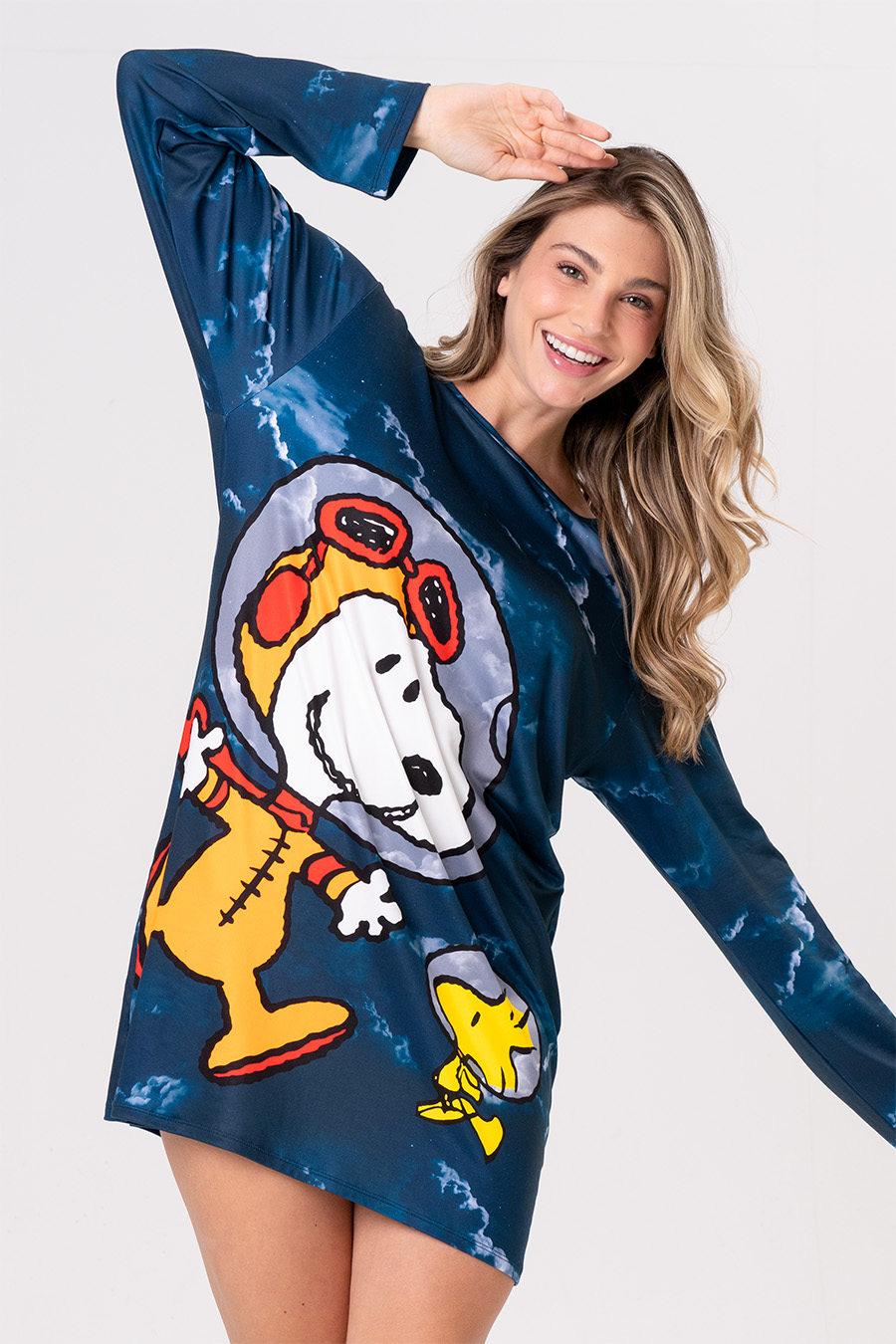 CAMISOLA MANGA LONGA SNOOP NAUTA FAMÍLIA - ACUO