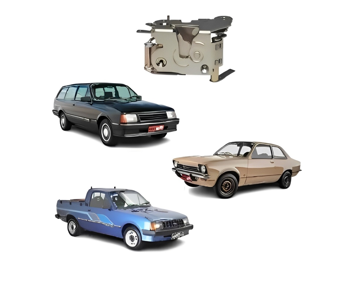 FECHADURA PORTA CHEVETTE 87/ CHEVY 500 84/ MARAJO 87/ LD