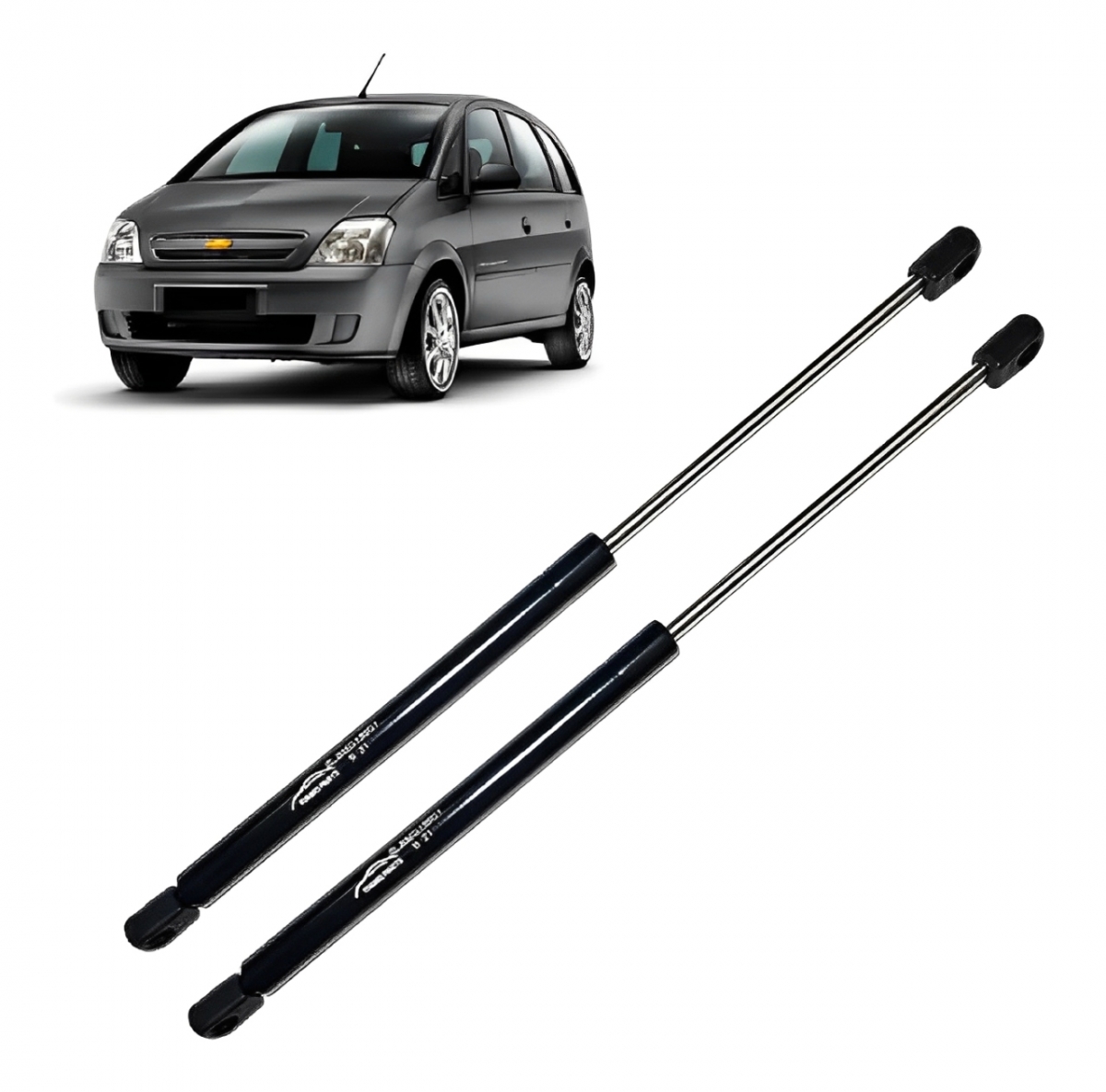 AMORTECEDOR PORTAS MALAS GM MERIVA 2002 ATE 2012 UNITARIO