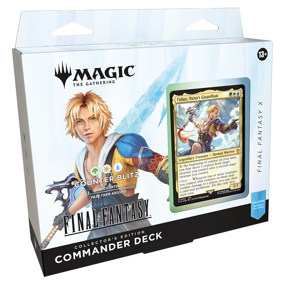 MTG FINAL FANTASY - COMMANDER DECK DE COLECIONADOR COUNTER BLITZ (GWU) INGLES