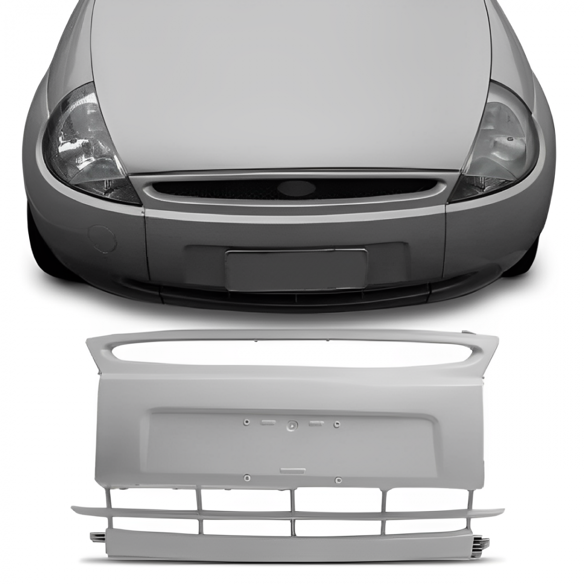 PARACHOQUE DIANTEIRO CENTRAL FORD KA 1997 ATE 2002 PRIMER