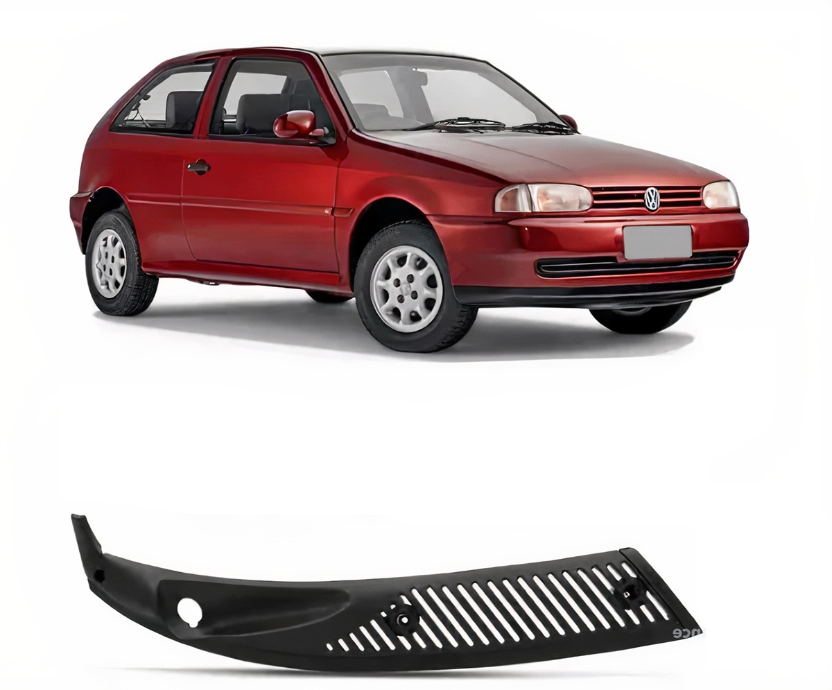 GRADE ABAIXO PARABRISA GOL GII 1995 A 1999 LADO ESQUERDO 