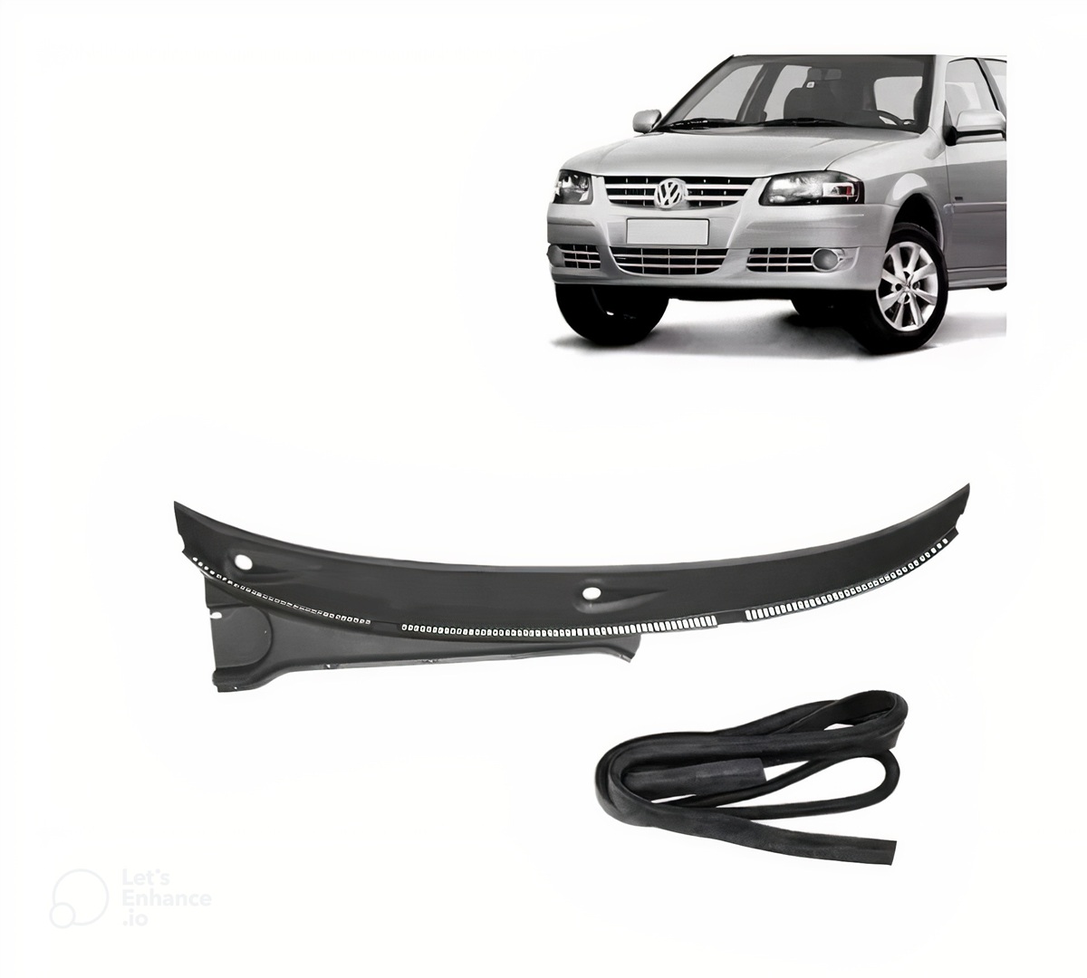 GRADE ABAIXO PARABRISA GOL GIII/GIV 2000 A 2008 GASOLINA 