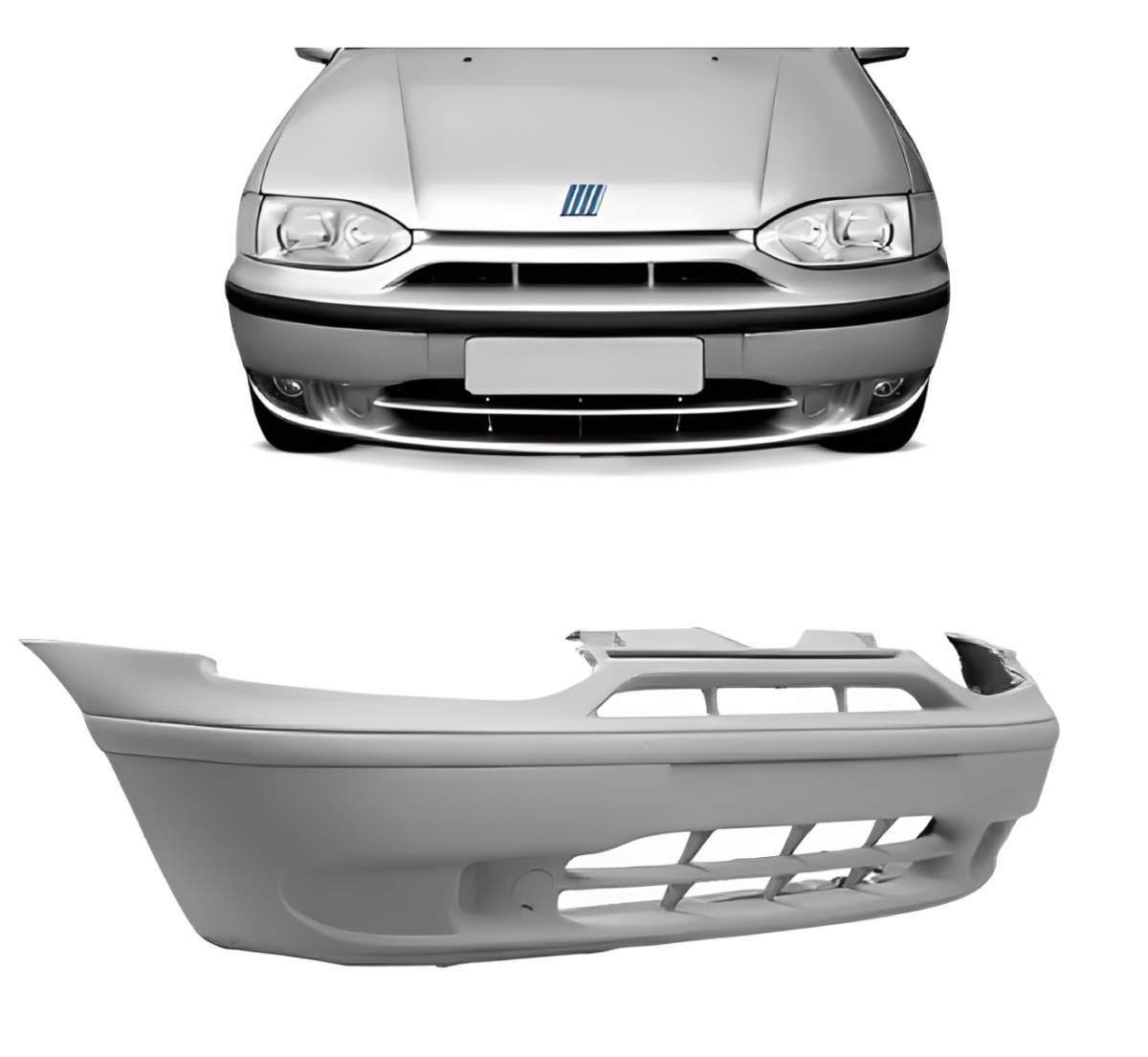 PARACHOQUE DIANTEIRO FIAT PALIO 1996 ATE 2000 PRIMER 