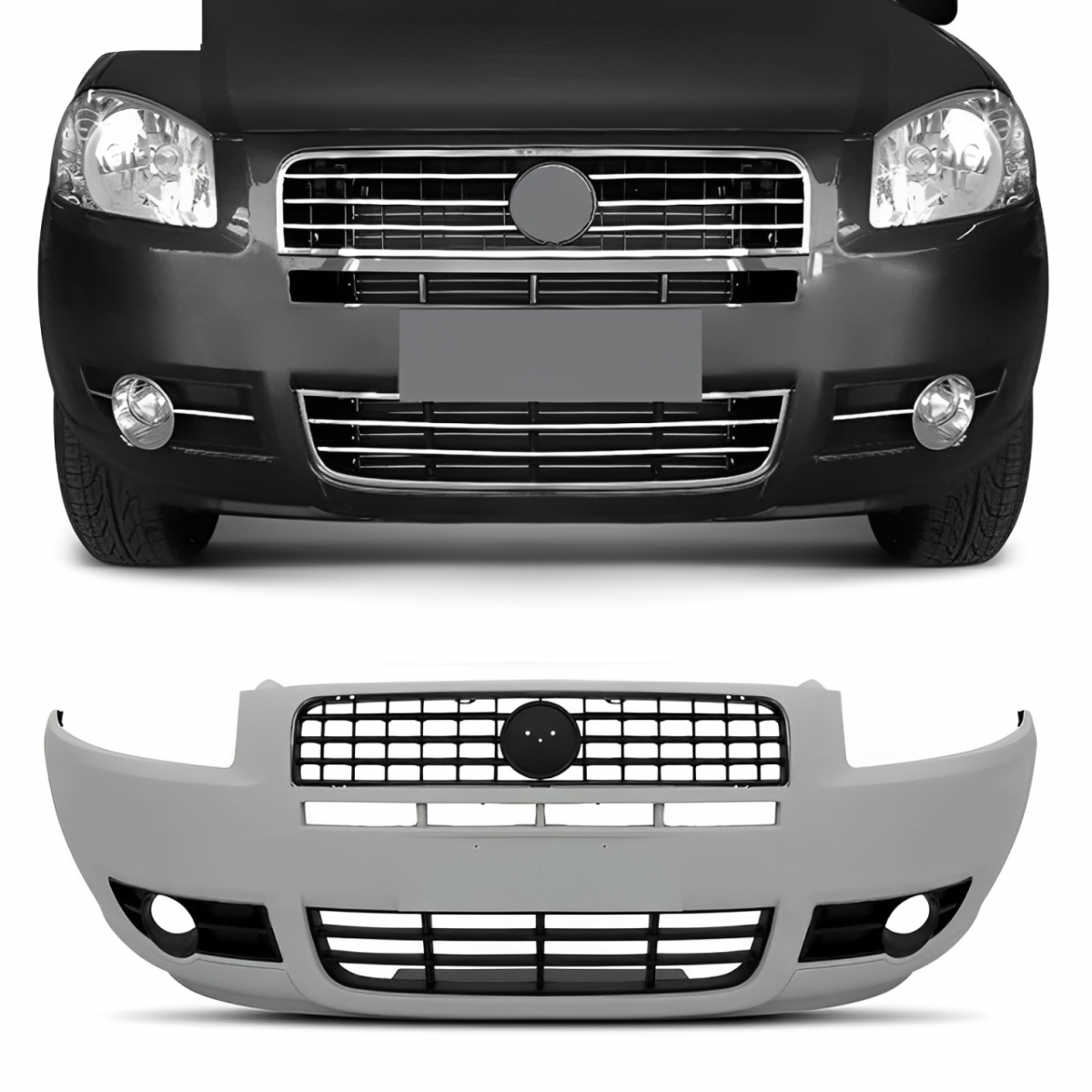 PARACHOQUE DIANTEIRO FIAT PALIO FIRE 2008 ATE 2010 PRIMER
