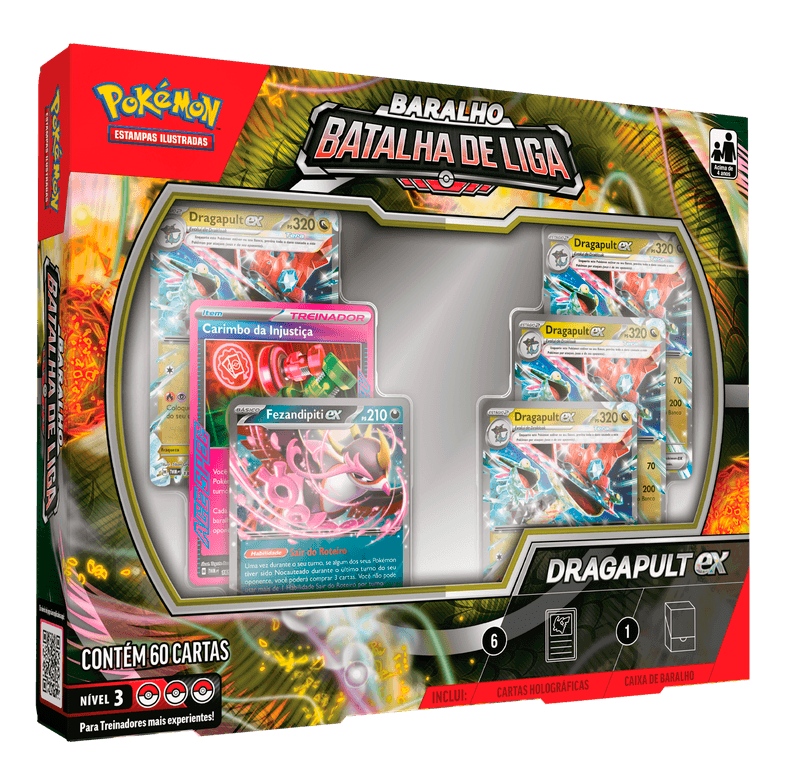 POKEMON DECK DE BATALHA DE LIGA DRAGAPULT EX