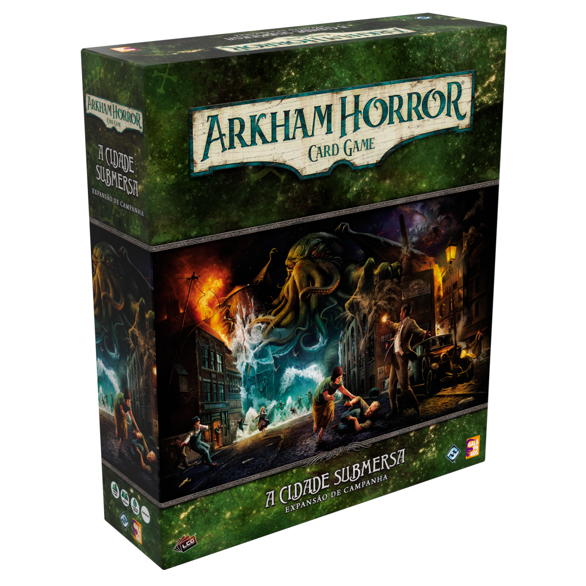 ARKHAM HORROR CARD GAME - A CIDADE SUBMERSA (EXPANSÃO DE CAMPANHA) 