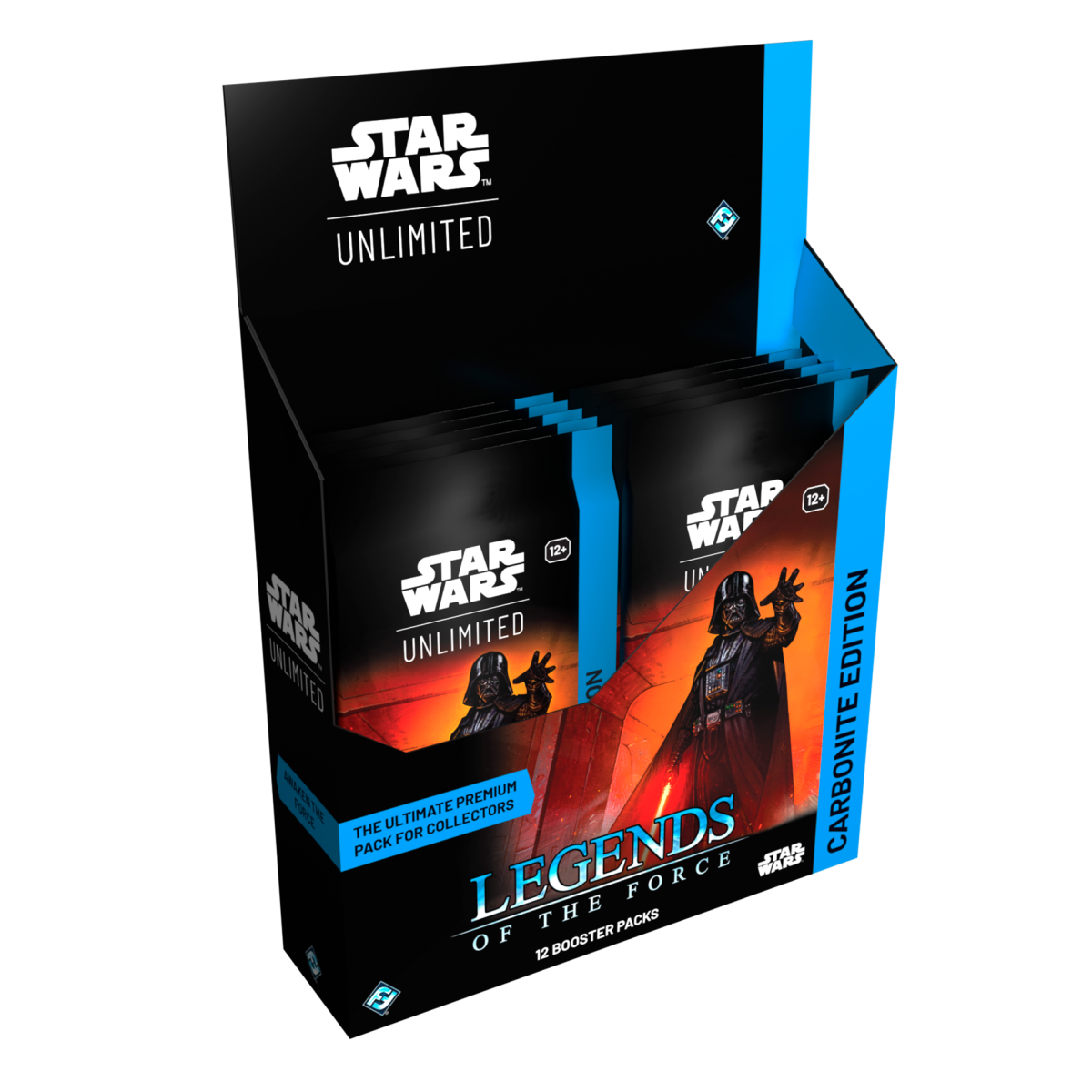 STAR WARS UNLIMITED - LEGENDS OF THE FORCE - CARBONITE BOOSTER BOX - EN