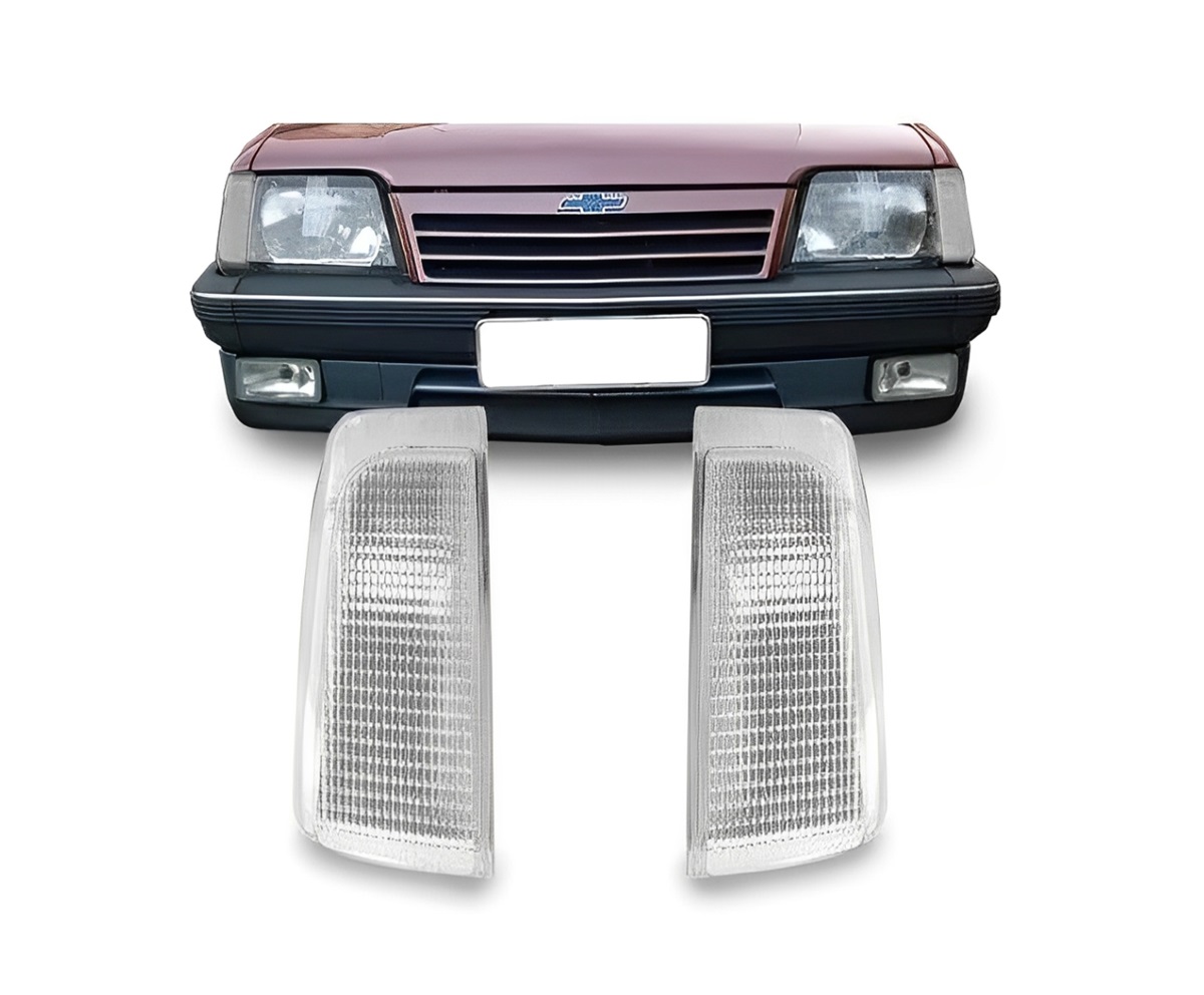 LANTERNA DIANTEIRA CHEVETTE 83/ CRISTAL ARTEB LADO DIREITO