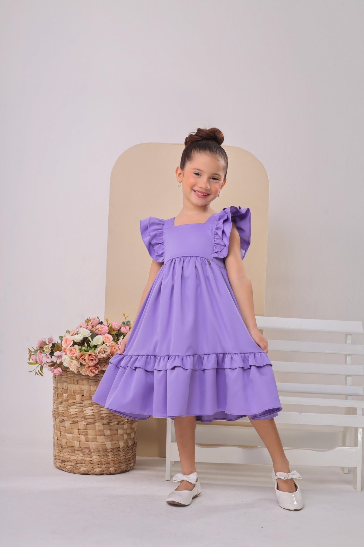 Vestido LUXO Lilás (Premium)