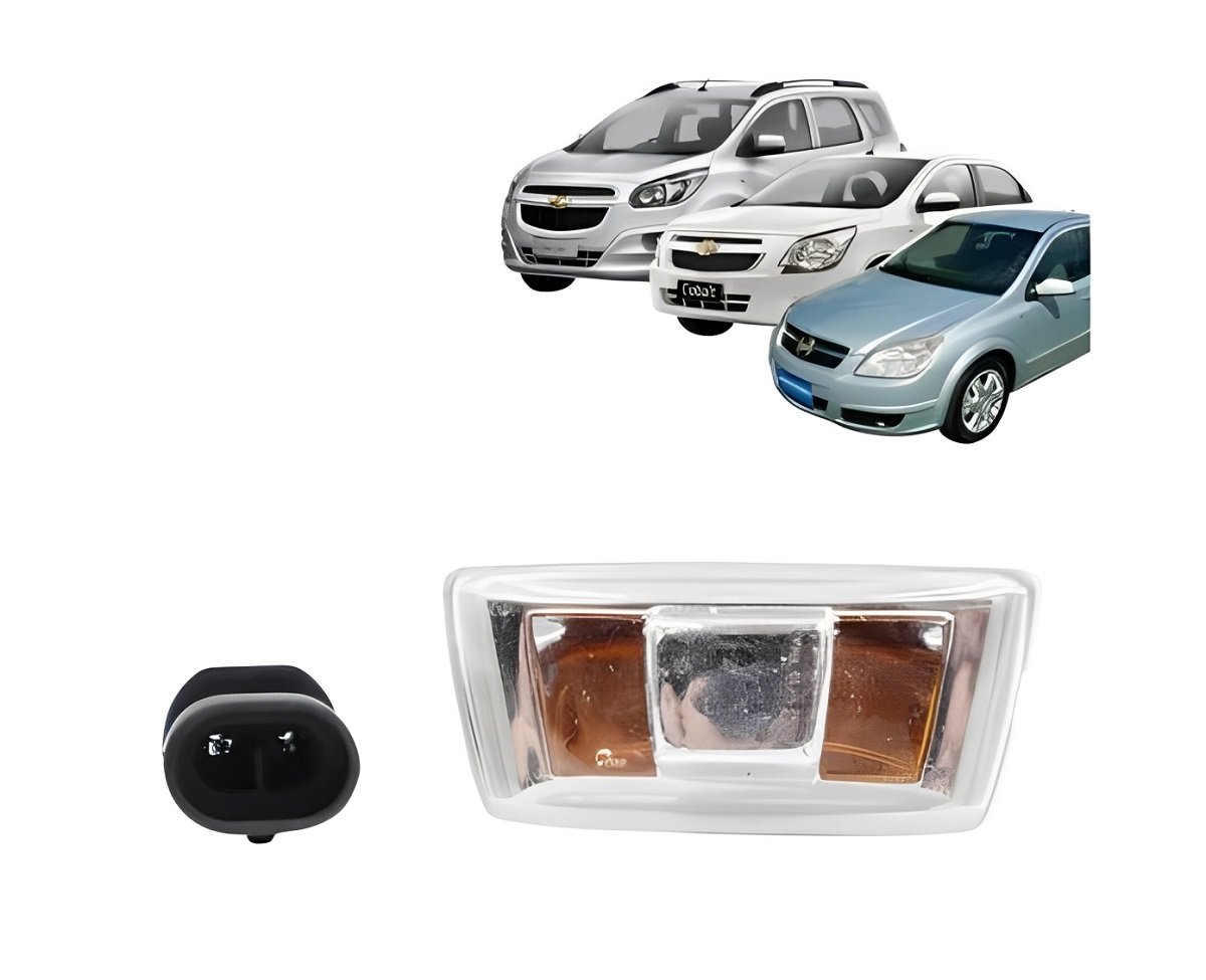 LANTERNA LATERAL VECTRA 06/ COBALT 12/ C/SOQUETE CRISTAL LD