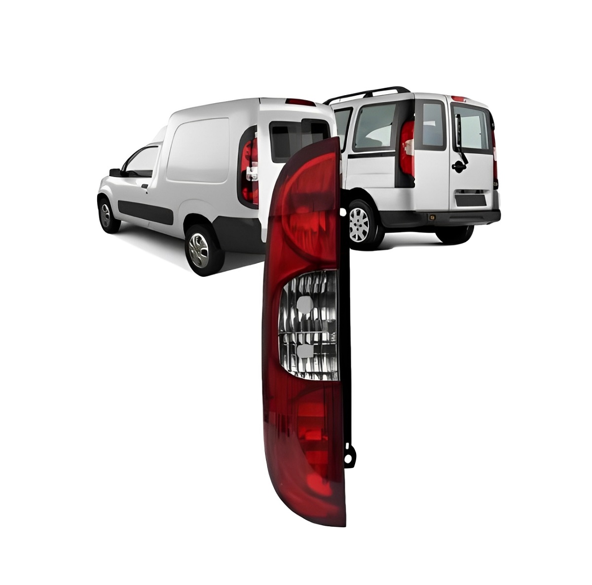 LANTERNA TRASEIRA DOBLO 10/18 FIORINO 14/ FUME PLAST. LE
