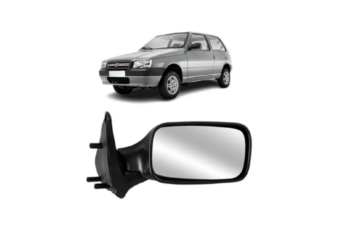 RETROVISOR UNO FIRE 2 PORTAS 2001/2004 S/CONTROLE DIREITO